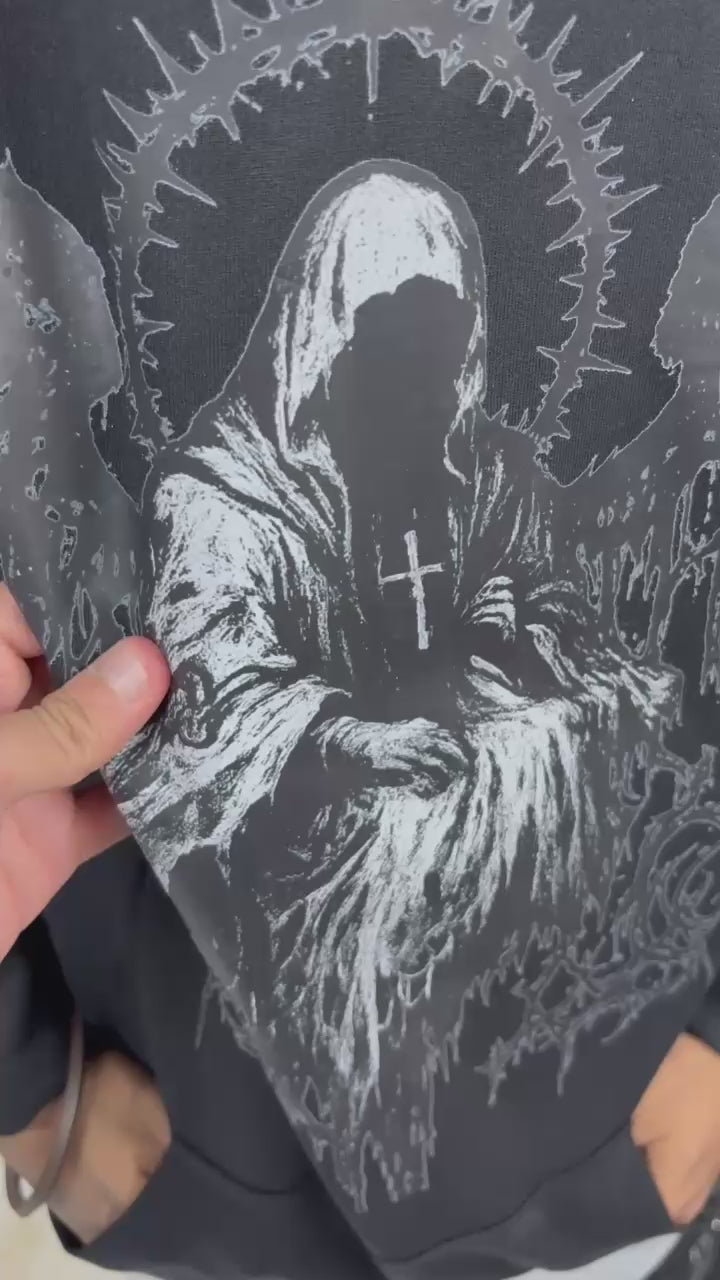 GOTHIC EXTREME HOODIE 🔥   (695 rs per piece M.O.Q 6 piece)